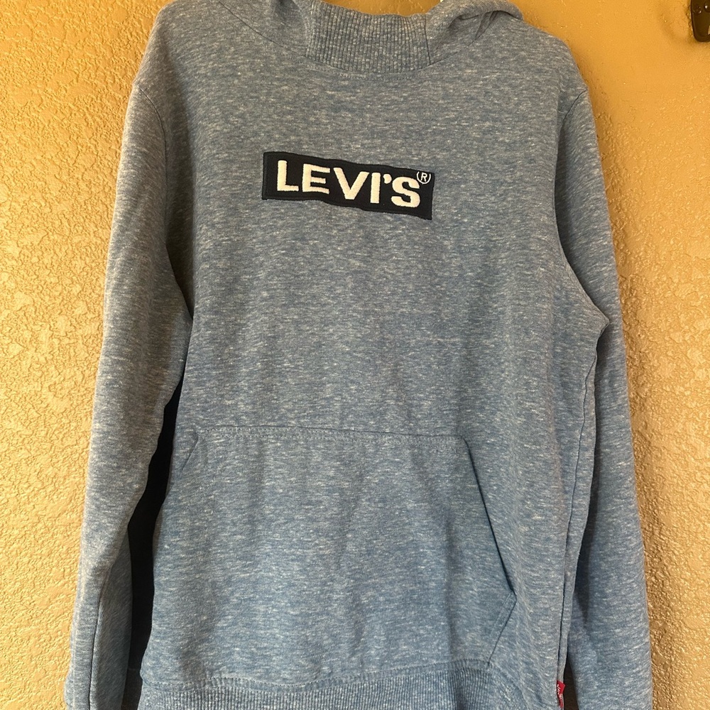 Boys Levi's Blue Hoodie